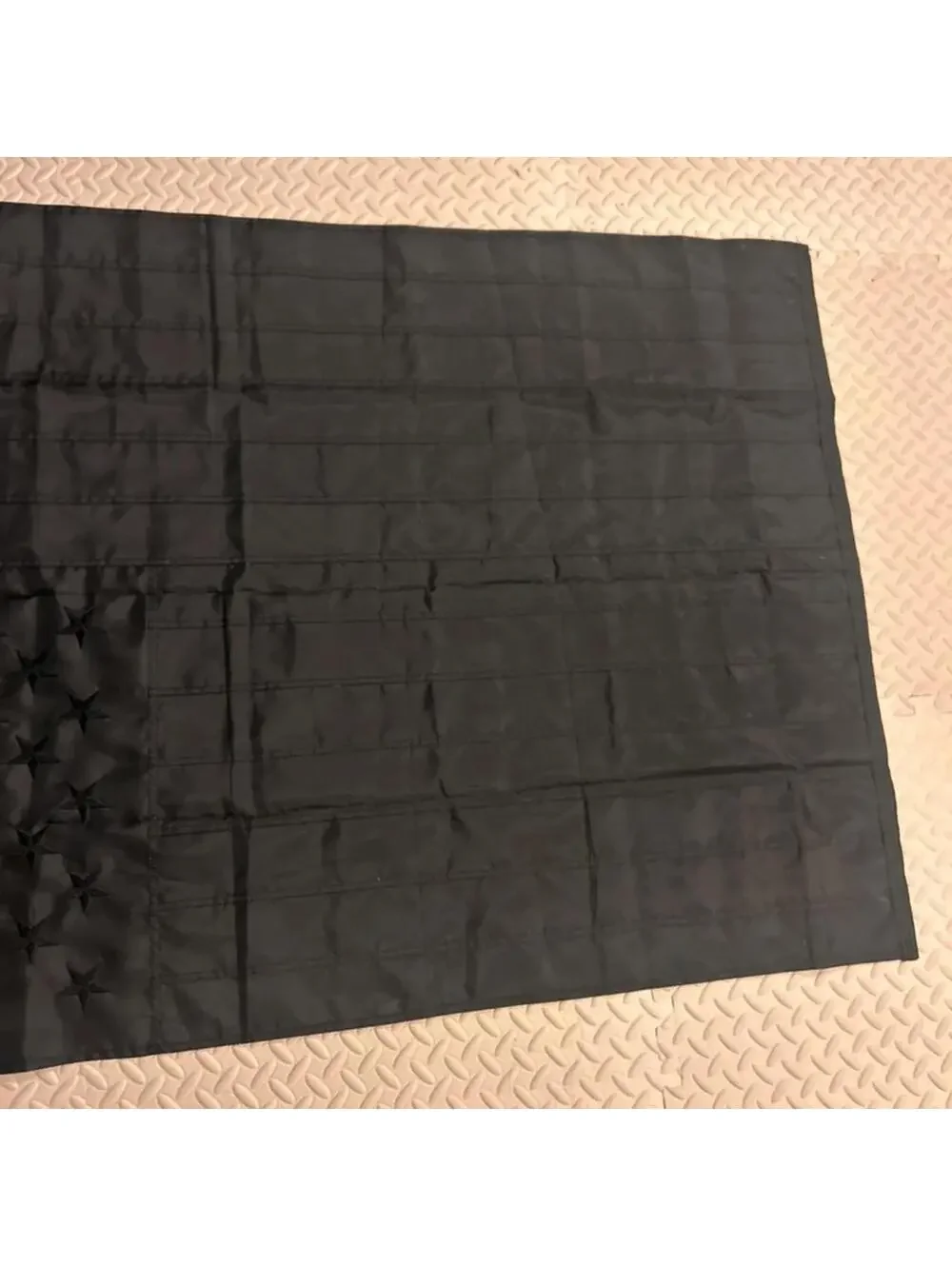 3x5Ft All Black American USA Flag Tactical Decor Blackout